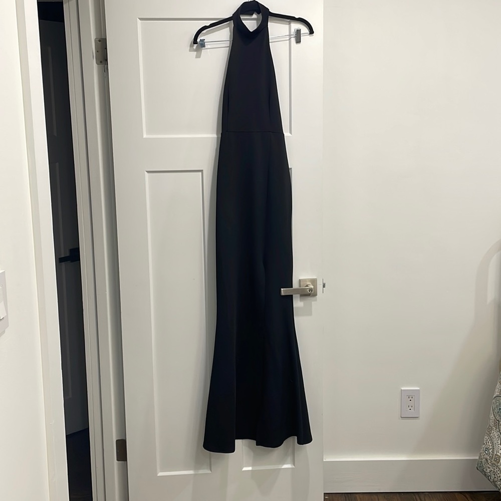 Black formal dress